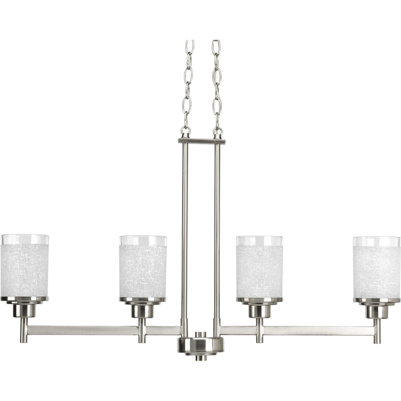 Alexa 4-Light Linear Chandelier - Lamps Expo