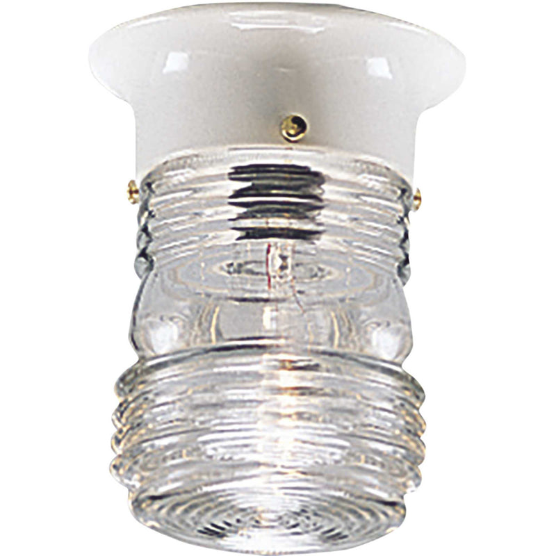 Utility Lantern 1-Light Close-to-Ceiling - Lamps Expo