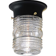 Utility Lantern 1-Light Close-to-Ceiling - Lamps Expo