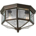 3-Light BeveLED Glass 9.75" Close-to-Ceiling - Lamps Expo