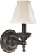 Quorum Lighting (5436-1-44) Traditional Wall Mount in Toasted Sienna