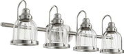 Banded Dome 4-Light Vanity - Lamps Expo