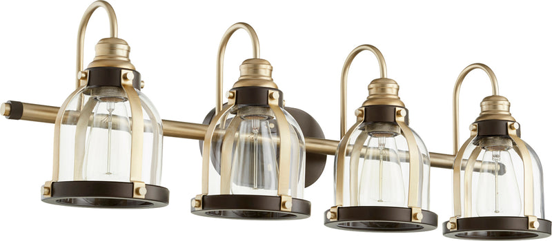 Banded Dome 4-Light Vanity - Lamps Expo