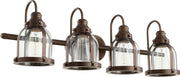 Banded Dome 4-Light Vanity - Lamps Expo