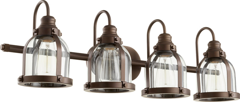 Banded Dome 4-Light Vanity - Lamps Expo
