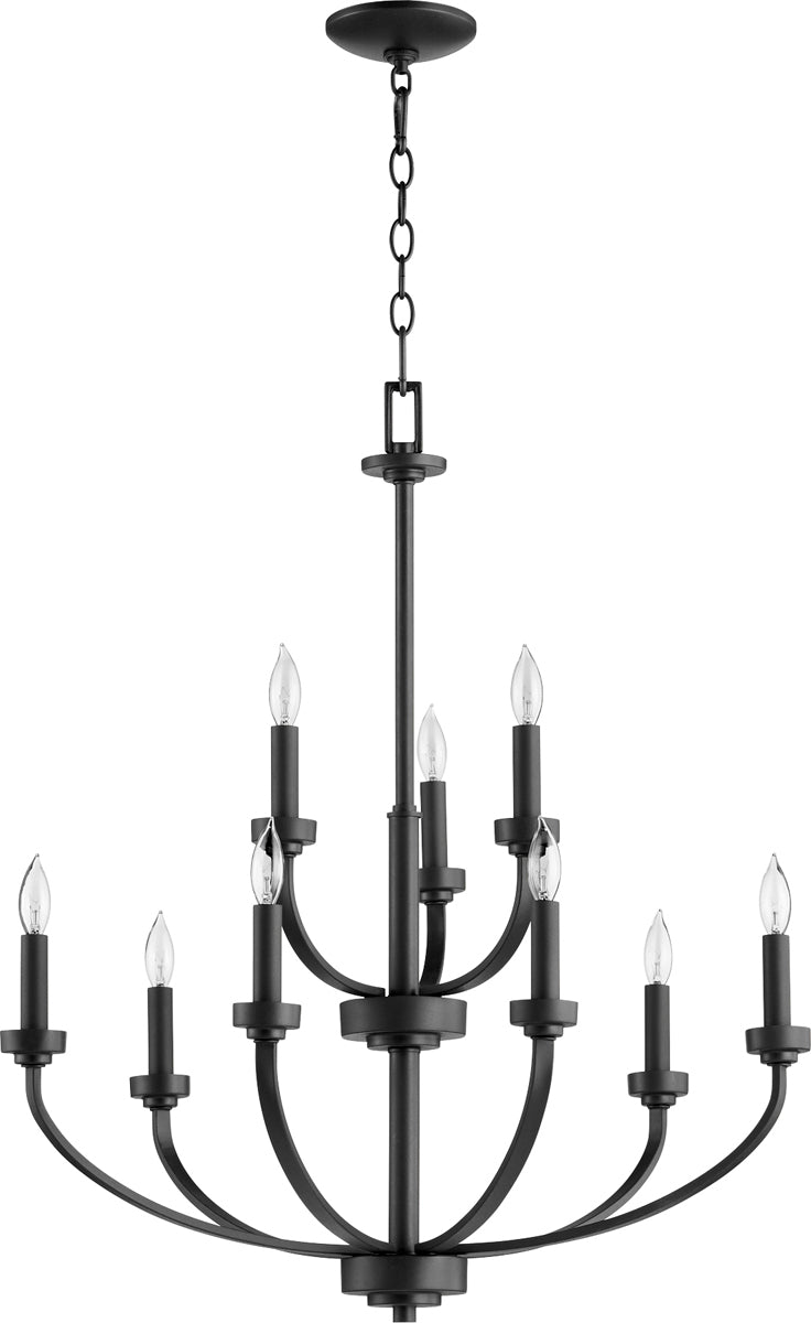 Reyes 9-Light Chandelier - Lamps Expo