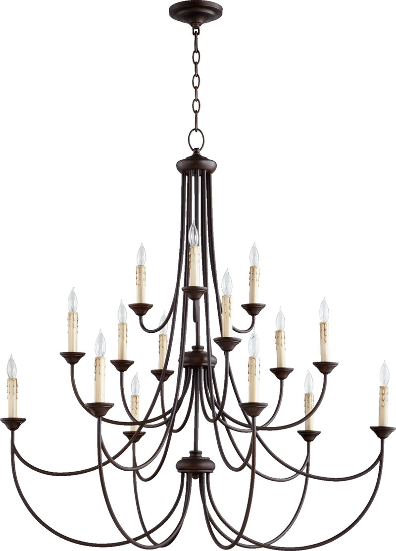 Brooks 15-Light Chandelier - Lamps Expo