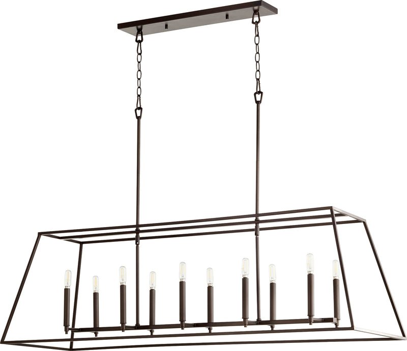 Gabriel 10-Light Chandelier - Lamps Expo