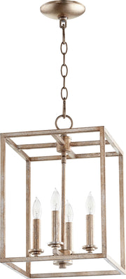 Cuboid Large Foyer 4-Light Chandelier - Lamps Expo