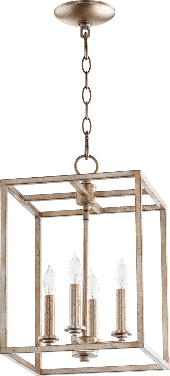 Cuboid Large Foyer 4-Light Chandelier - Lamps Expo