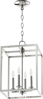 Cuboid Large Foyer 4-Light Chandelier - Lamps Expo