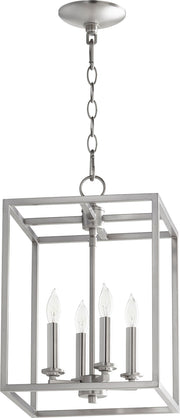 Cuboid Large Foyer 4-Light Chandelier - Lamps Expo