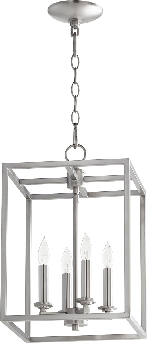 Cuboid Large Foyer 4-Light Chandelier - Lamps Expo