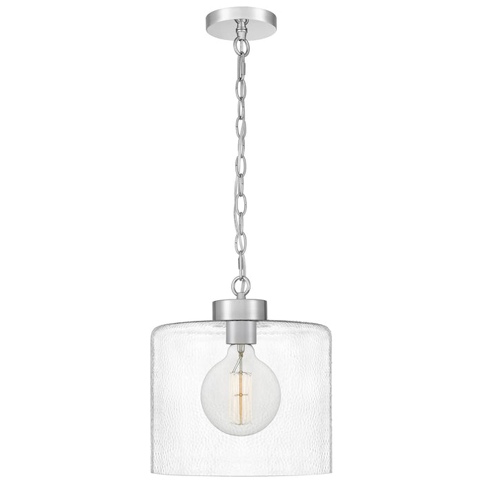 Abner 1-Light Mini Pendant in Polished Chrome