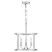 Abner 3-Light Pendant in Polished Chrome