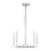 Abner 5-Light Chandelier in Polished Chrome