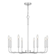 Abner 8-Light Chandelier in Polished Chrome