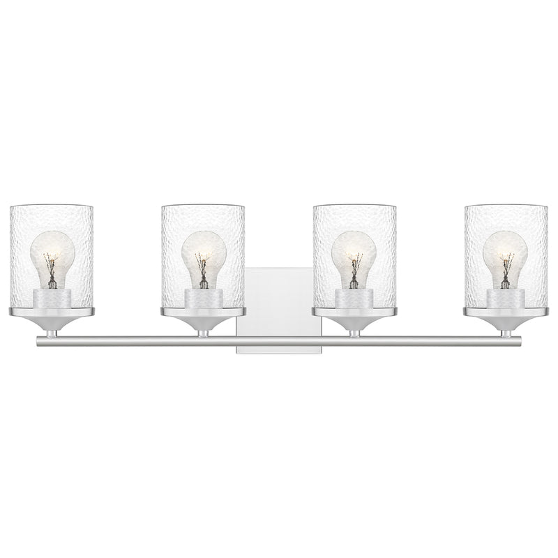 Abner 4-Light Bath Vanity in Polished Chrome