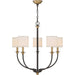 Audley 5-Light Chandelier in Old Bronze