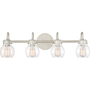 Andrews 4-Light Bath Vanity in Antique Nickel