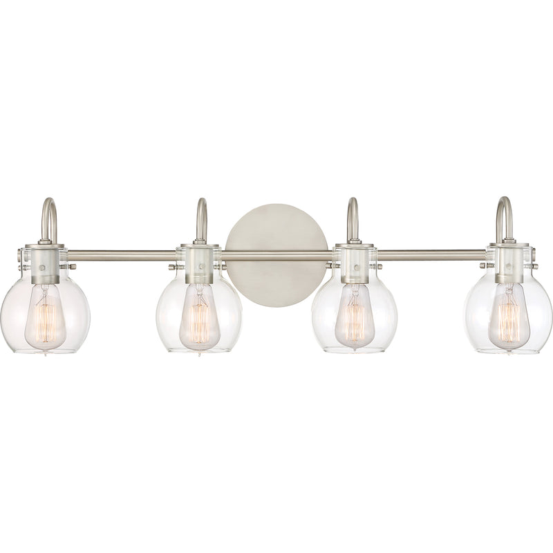 Andrews 4-Light Bath Vanity in Antique Nickel