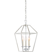 Aviary 3-Light Pendant in Polished Nickel