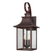 Chancellor 3-Light Outdoor Lantern in Copper Bronze