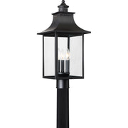 Chancellor 3-Light Outdoor Lantern in Mystic Black