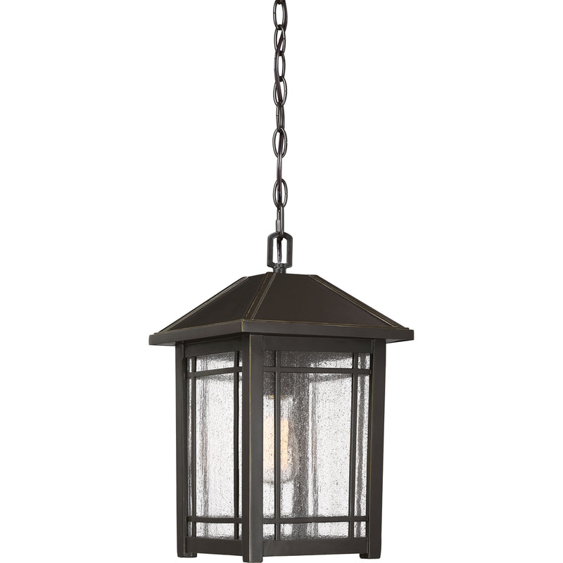 Cedar Point 1-Light Outdoor Lantern in Palladian Bronze