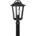 Darius 1-Light Outdoor Lantern in Earth Black