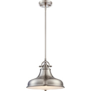 Emery 1-Light Pendant in Brushed Nickel