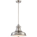 Emery 1-Light Pendant in Brushed Nickel