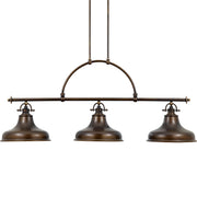 Emery 3-Light Island Light in Palladian Bronze