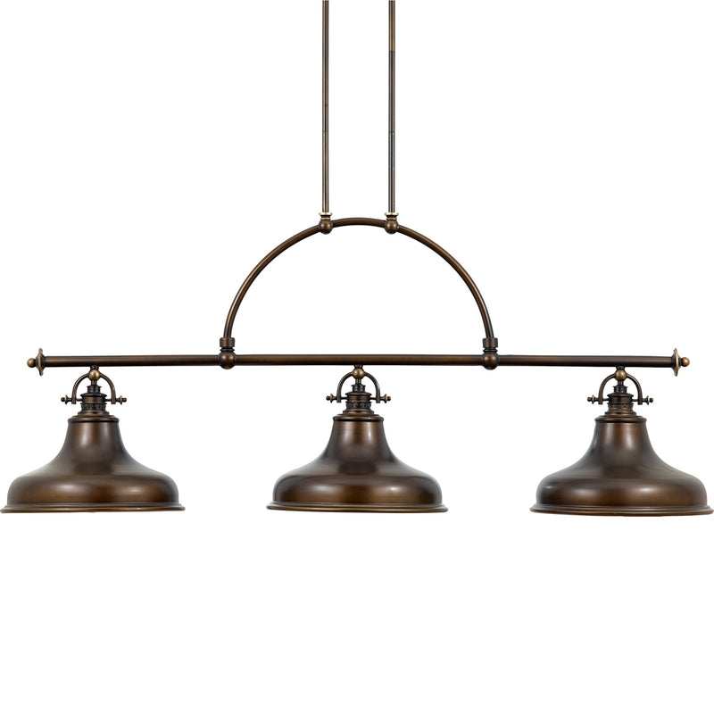 Emery 3-Light Island Light in Palladian Bronze