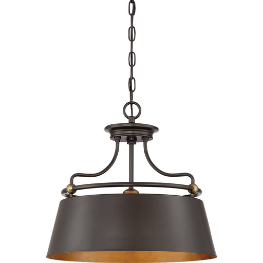Fairview 3-Light Pendant in Western Bronze