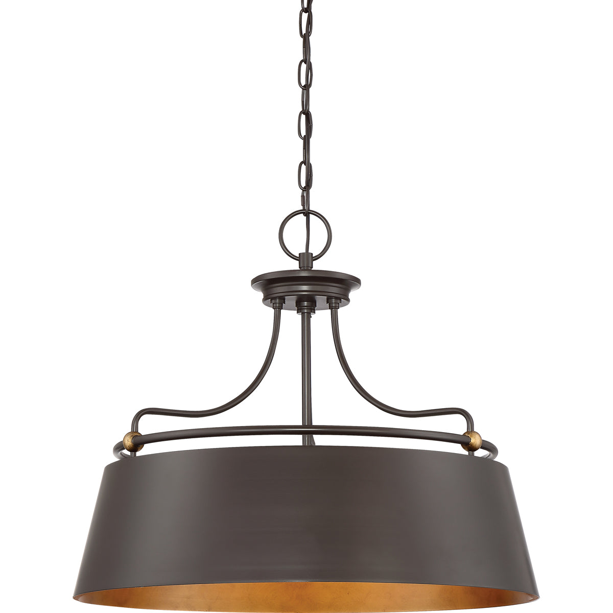 Fairview 4-Light Pendant in Western Bronze