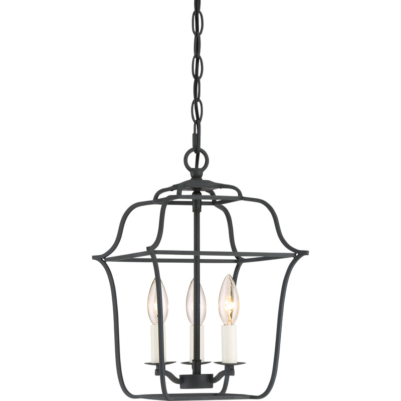 Gallery 3-Light Pendant in Royal Ebony
