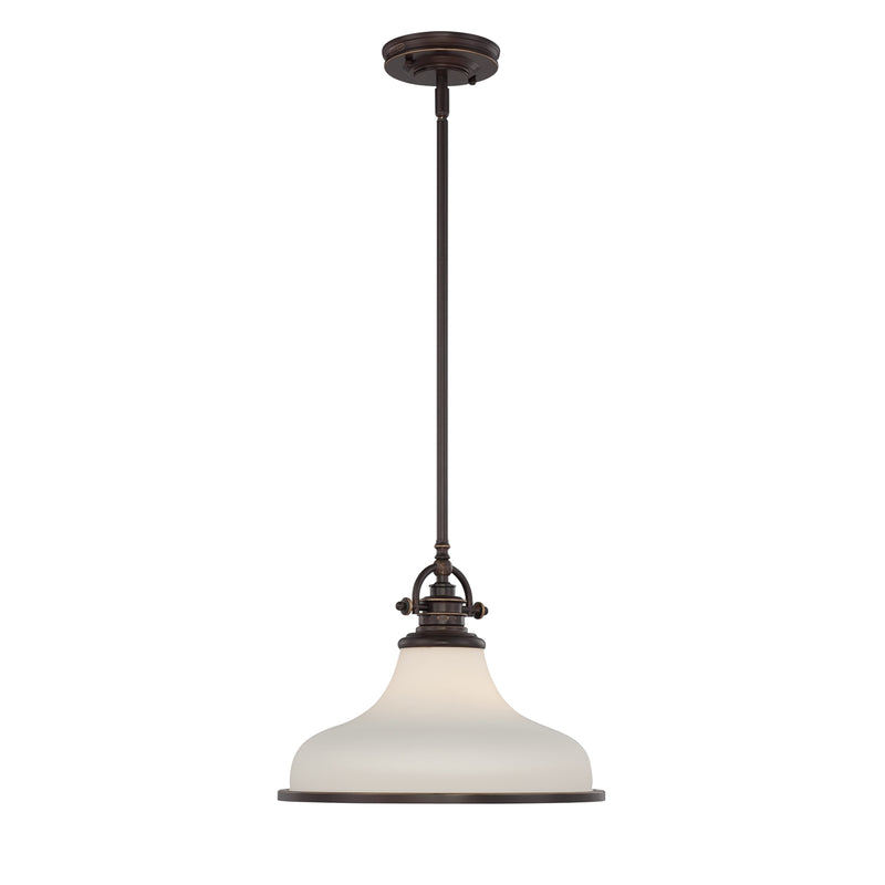 Grant 1-Light Pendant in Palladian Bronze
