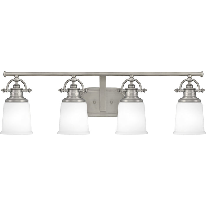 Grant 4-Light Bath Vanity in Antique Nickel