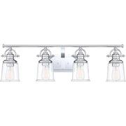 Grant 4-Light Bath Vanity in Polished Chrome