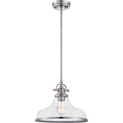 Grant 1-Light Pendant in Brushed Nickel