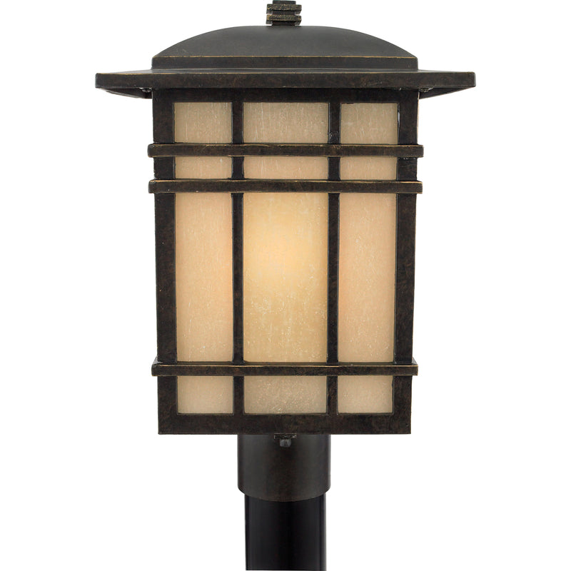 Hillcrest 1-Light Outdoor Lantern in Imperial Bronze