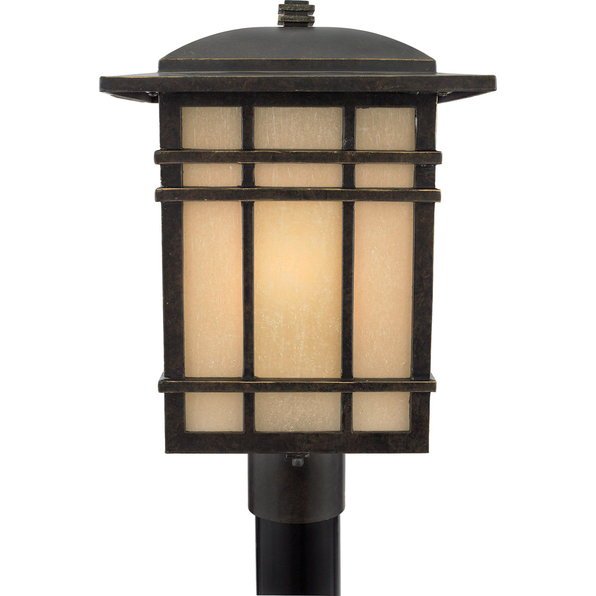 Hillcrest 1-Light Outdoor Lantern in Imperial Bronze