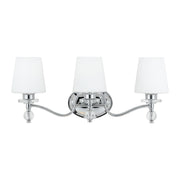 Hollister 3-Light Bath Vanity in Polished Chrome