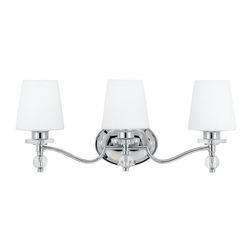 Hollister 3-Light Bath Vanity in Polished Chrome