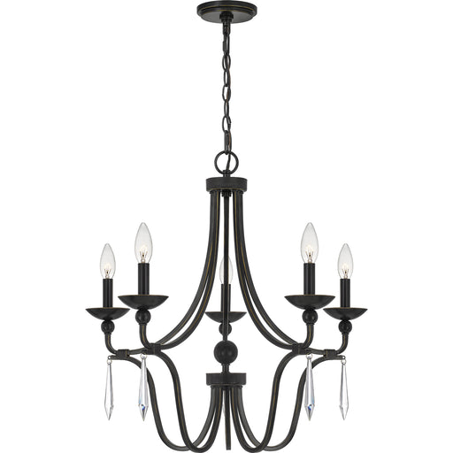 Joules 5-Light Chandelier in Palladian Bronze