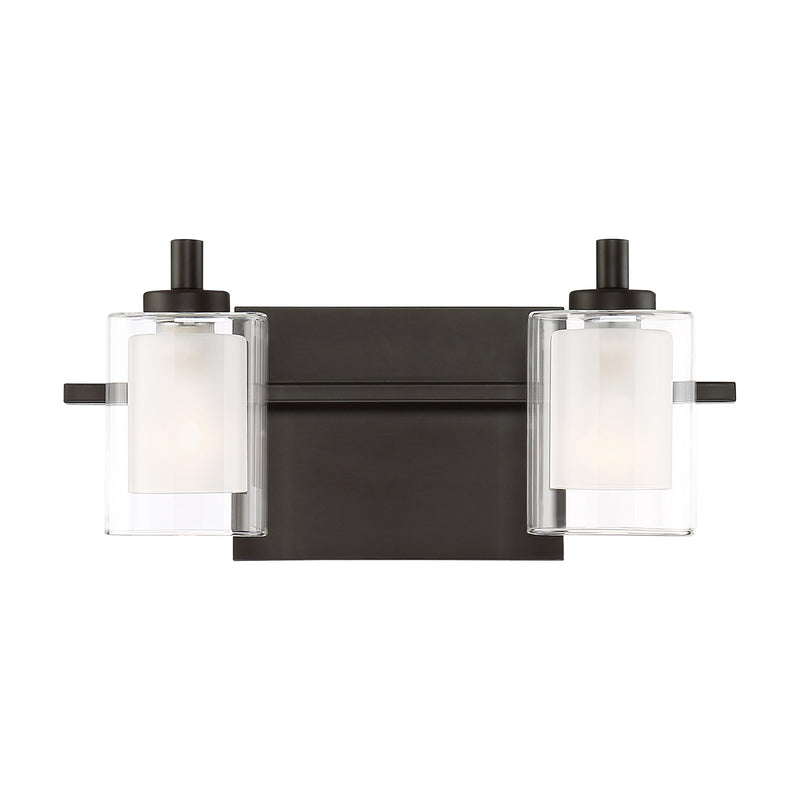 Kolt 2-Light Bath Vanity in Western Bronze