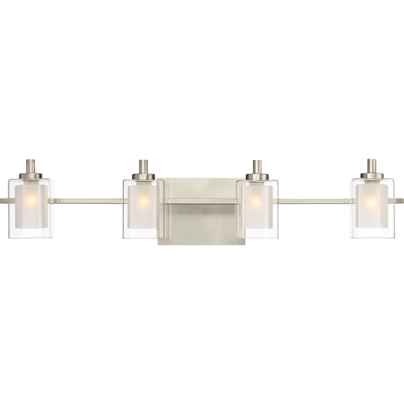 Kolt 4-Light Bath Vanity in Brushed Nickel