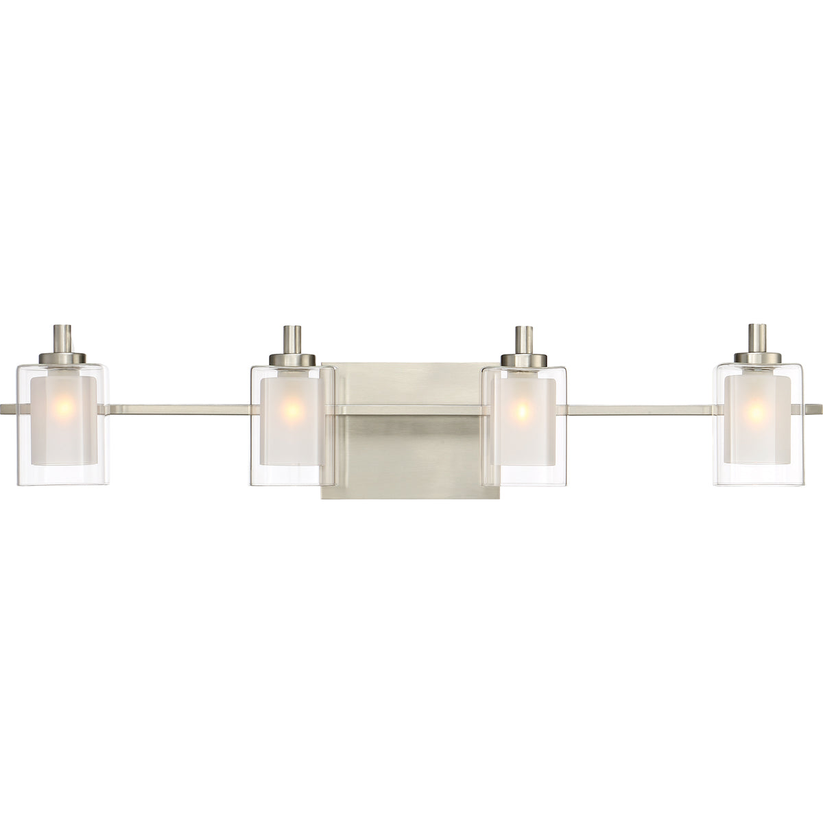 Kolt 4-Light Bath Vanity in Brushed Nickel