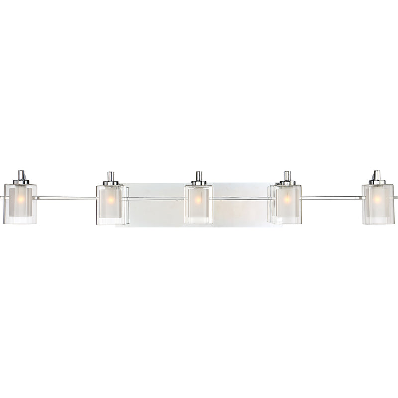 Kolt 5-Light Bath Vanity in Polished Chrome